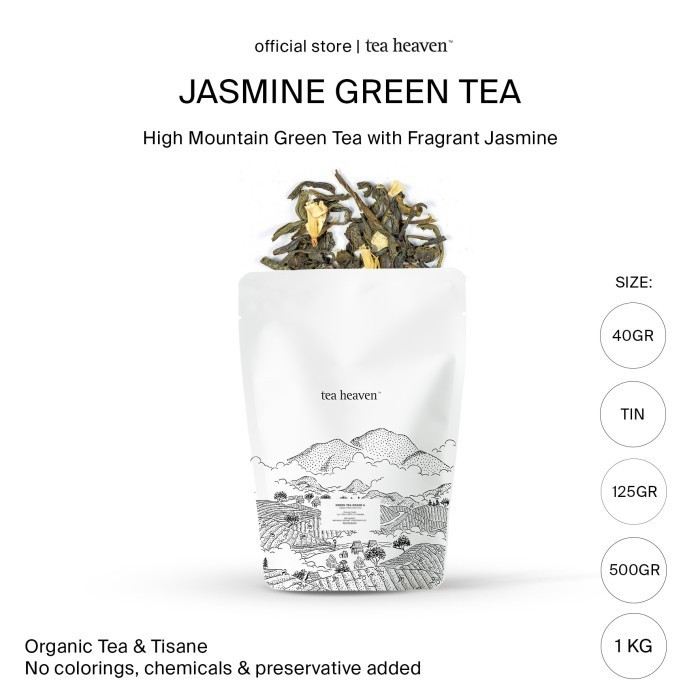 

Secrenada - Teh Hijau Melati Premium Organic Jasmine Green Tea