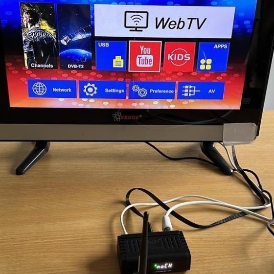 Set Top Box Venus Ni Cabai Rawit Garansi Res 1Th +Adaptor
