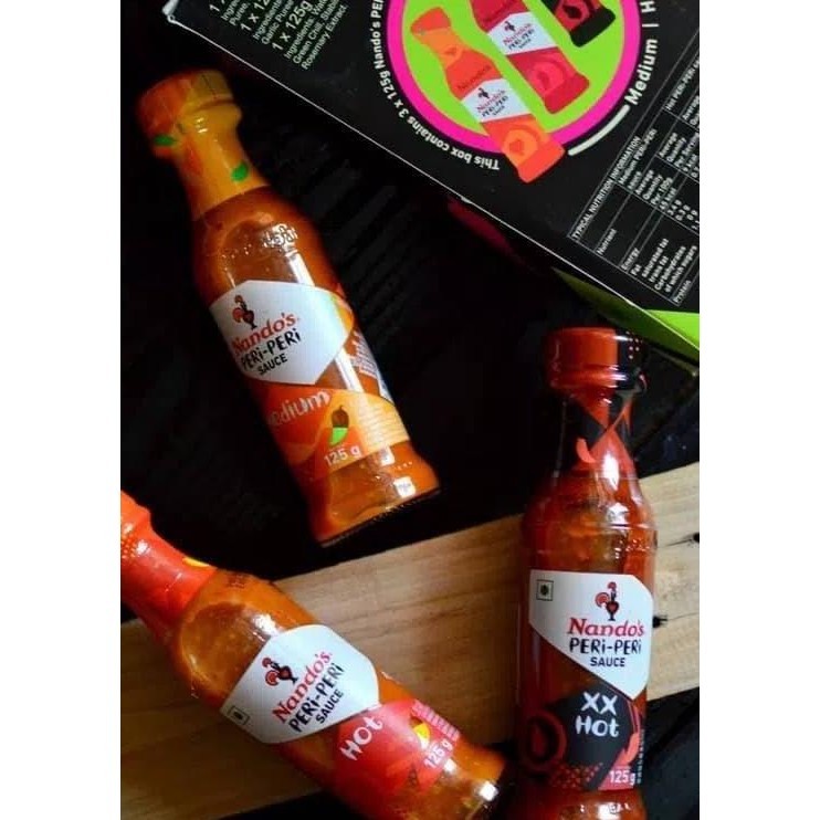 

Nando'S Peri Peri Sauce Medium Nandos Hot Sauce Bumbu Saus Pedas