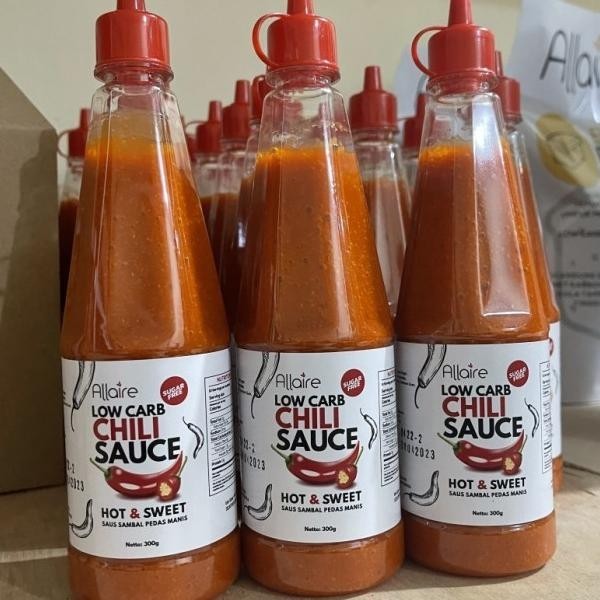 

Keto Hot And Sweet Chili Sauce Sugar Free Low Carb Saus Sambal Pedas
