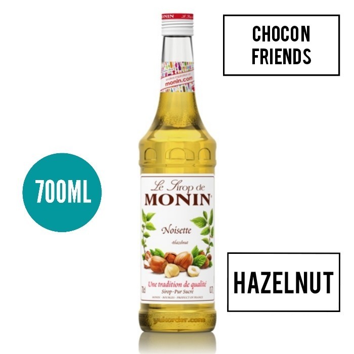 

Monin Gourmet Syrup GOJEK ONLY Hazelnut