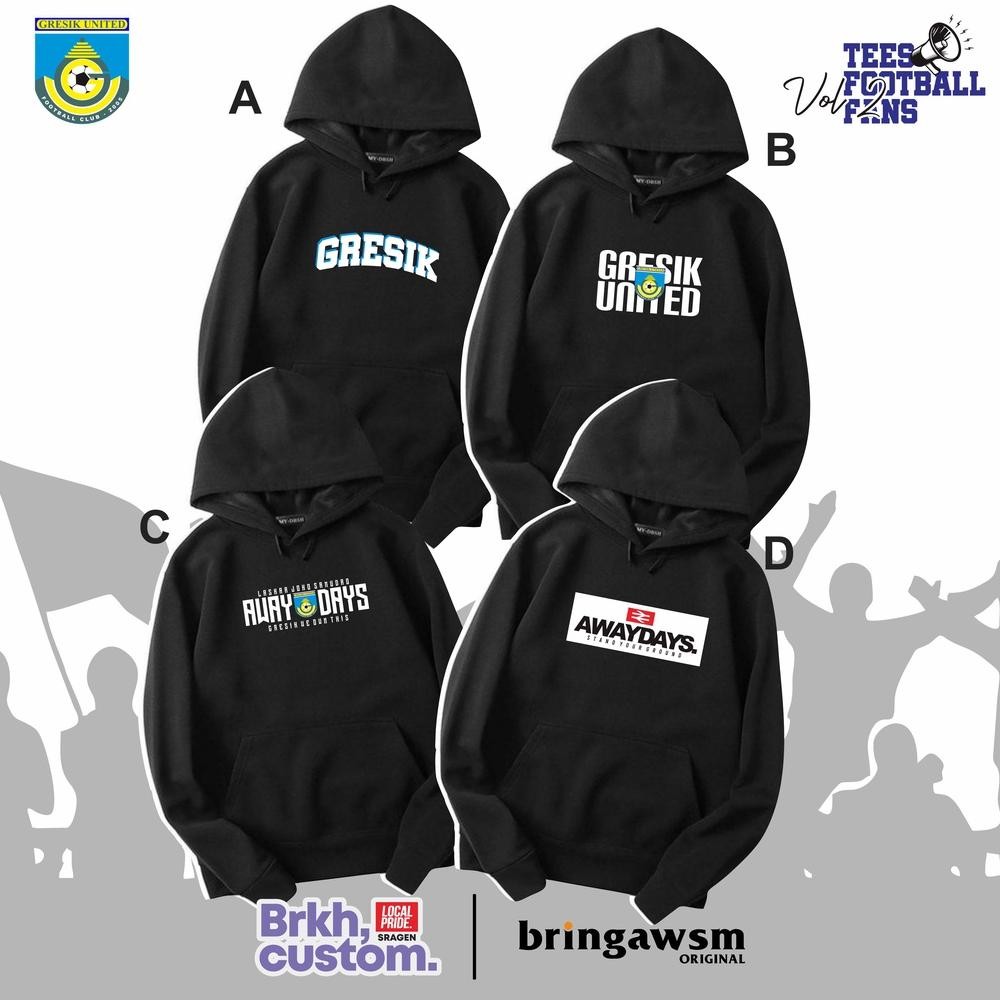 Terlaris Hoodie Gresik United Hoodie Casual Hoodie Suporter Kaos Bola Kaos Distro Kaos Awaydays Brkh
