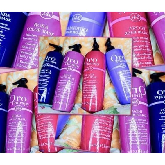 Oro Therapy Fanola Hair Colour Mask Masker Rambut Warna Italy
