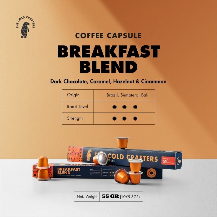 

Coffee Capsule / Kapsul Kopi - Breakfast Blend Nespresso Compatible