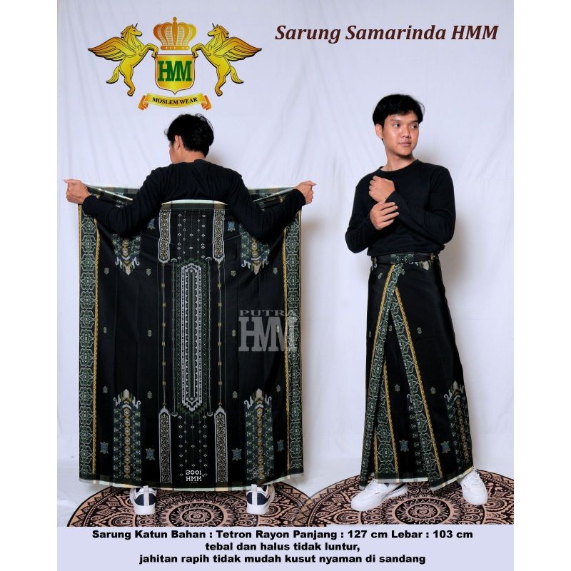 SARUNG HMM POLYSTER PREMIUM /SARUNG HMM MOTIF JUMBO