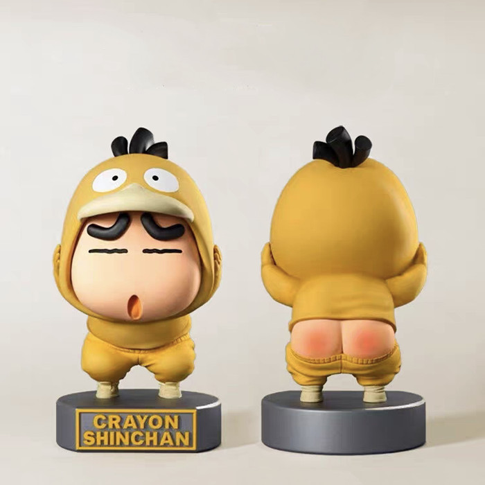 Figure Crayon Shinchan - Psyduck, Bra, Buddha, Monk, Towel Bath, USA Liberty, Japan Sakura, Chinese