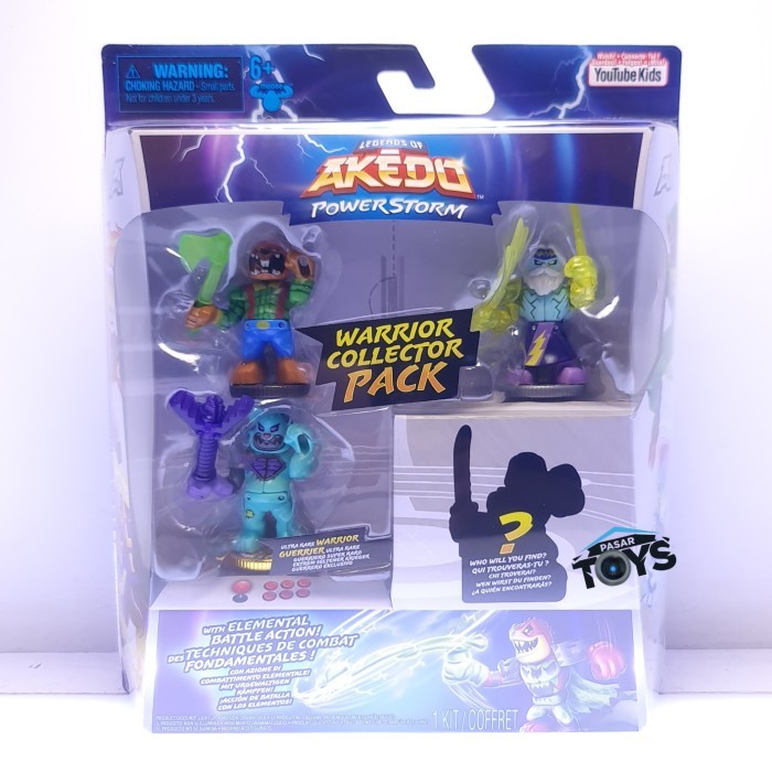 Legends of Akedo Powerstorm Warrior Collector Pack