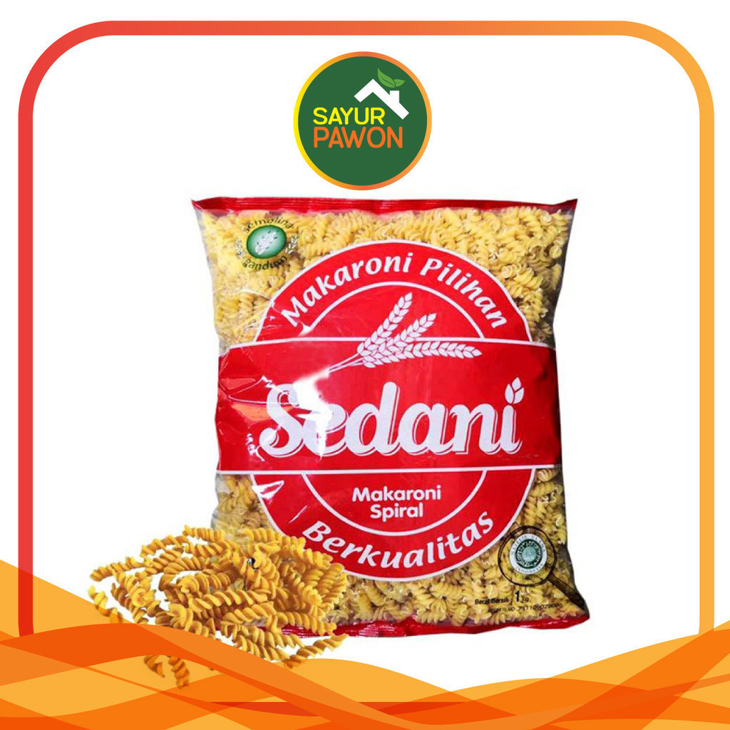 

Makaroni cap Sedani kemasan 1 kg