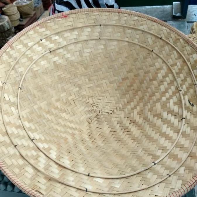 WDF Topi petani caping tudung vietnam lebar 50cm Murah TERLARIS