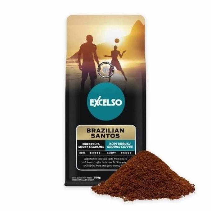 

Excelso Brazilian Santos - Bubuk Kopi 200 Gr