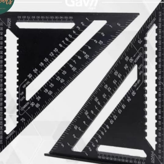 

Speed Square 12 Inch Besar 30Cm Ggaris Segitiga Woodworking