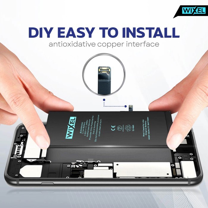 Wiji Wixel Baterai Apple Iphone 5 Se 2016 Batre Double Power Ori Original