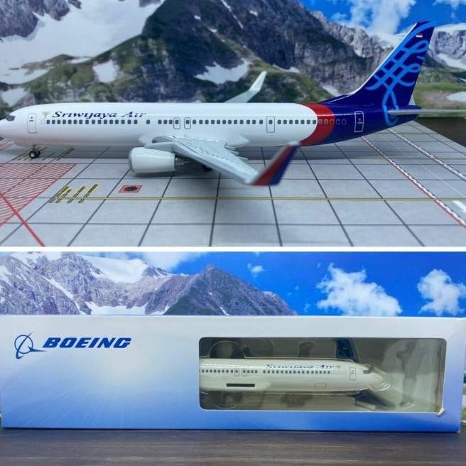 Diecast Pesawat Sriwijaya Air B737-900 Hogan(Plastik) 1:200
