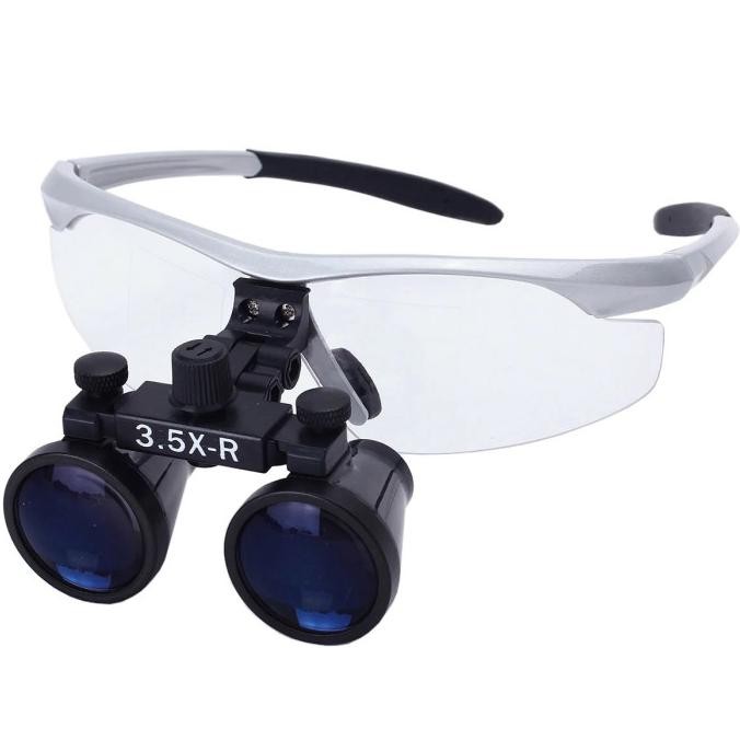 

Alicedental Dental Loupes 3.5X loupe Magnification Kacamata Pembesar