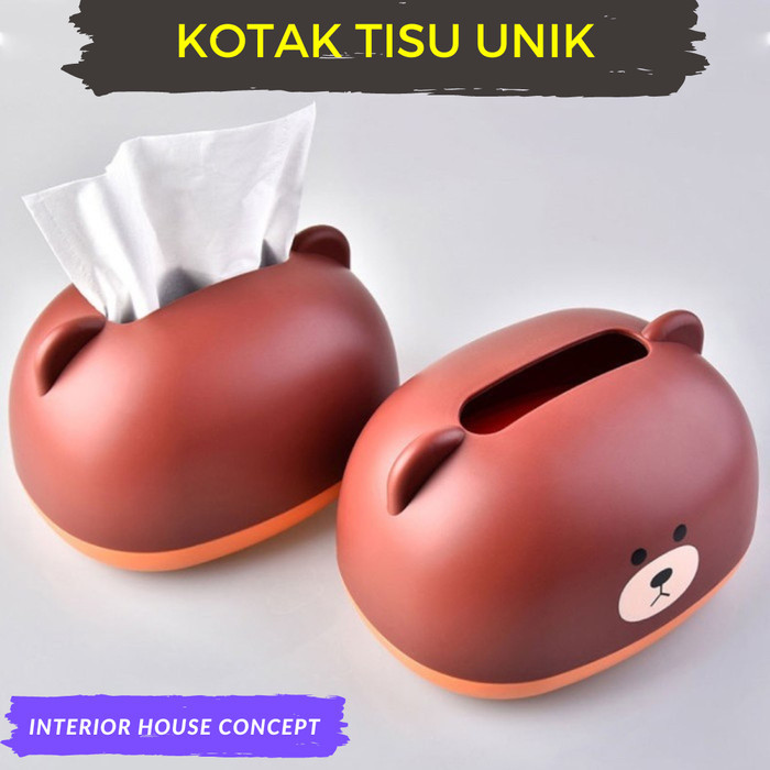 Terlaris Kotak Tempat Tissue Karakter Unik Box Tempat Tisu Meja Ruang Tamu SALE