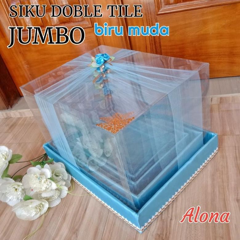 

gj-46 BOX KOTAK SESERAHAN HANTARAN PERNIKAHAN MIKA TILE 1 SET ISI 4 PCS Viral