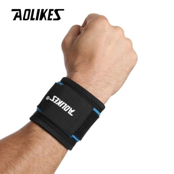 

Wristband Hand Wrap Wrist Support Pelindung Lengan Pergelangan Gym Ori