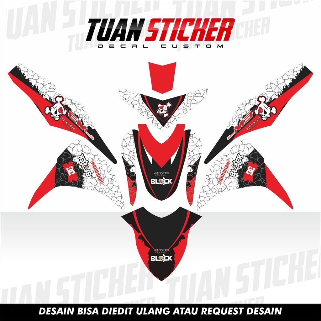 Sticker Striping decal Mio M3, Decal yamaha Mio M3, Striping Mio M3, Sticker Mio M3
