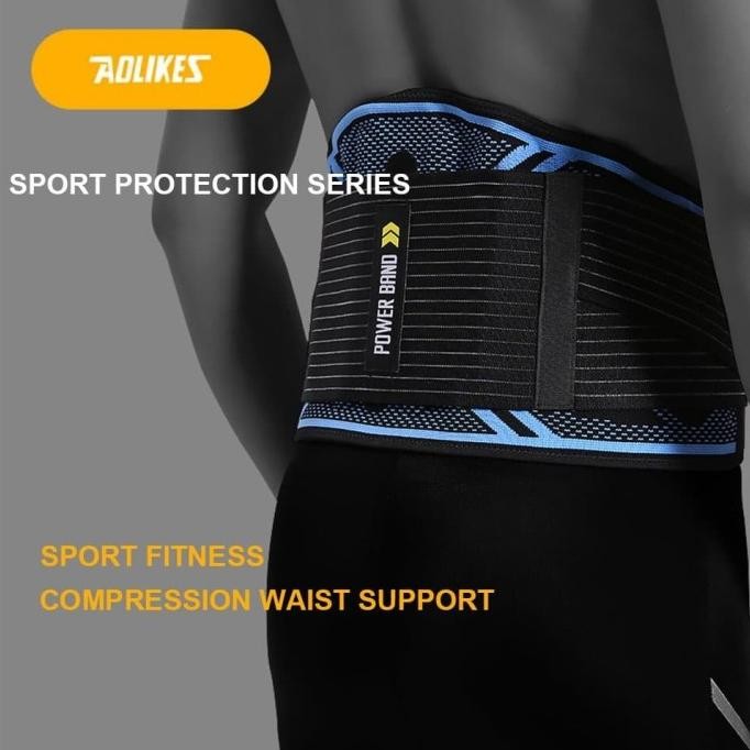 

Waist Support 6 Springs Waist Trainer Fitness Weightlifting Belt Ori
