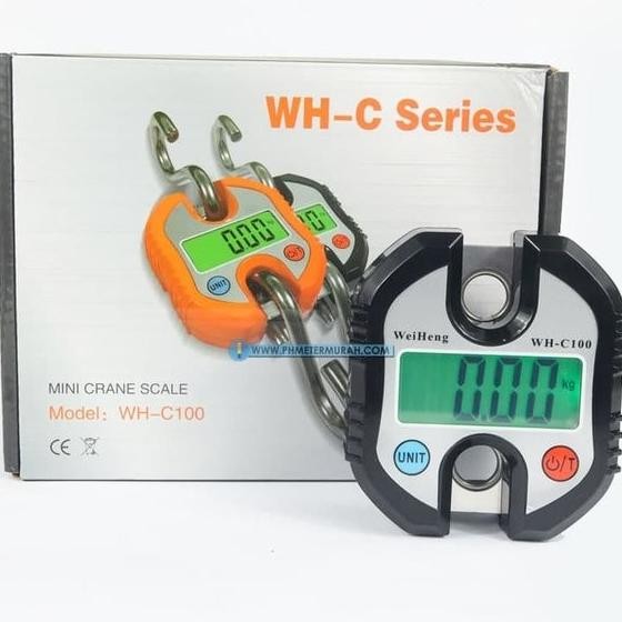 Timbangan Gantung Digital Weiheng C100 Max 100 Kg