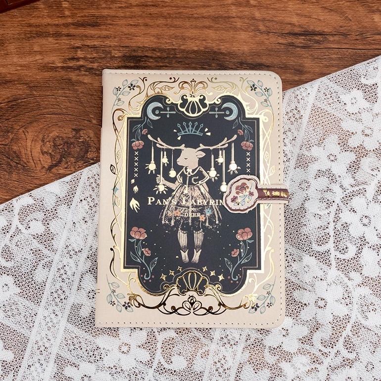 

TERLARIS Magnetic Notebook Diary Pan's Labyrinth / Buku Diary PU Leather Buku Catatan - 0881 ke-72