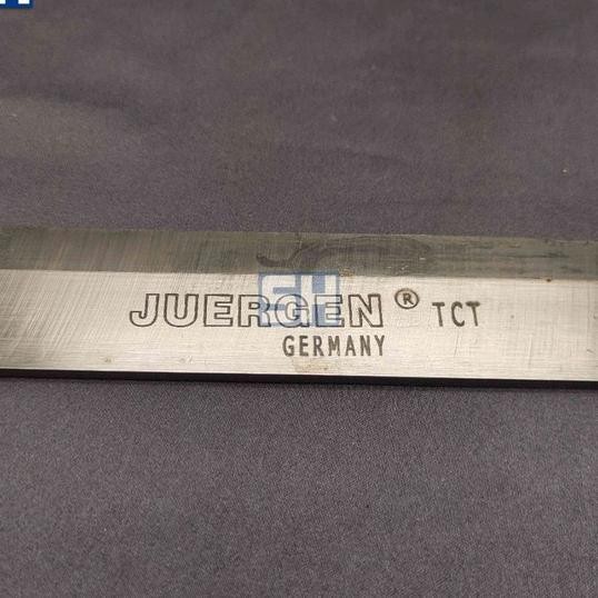 Planer Knife Tct Juergen Size : 610X30X3Mm - Pisau Serut Kayu