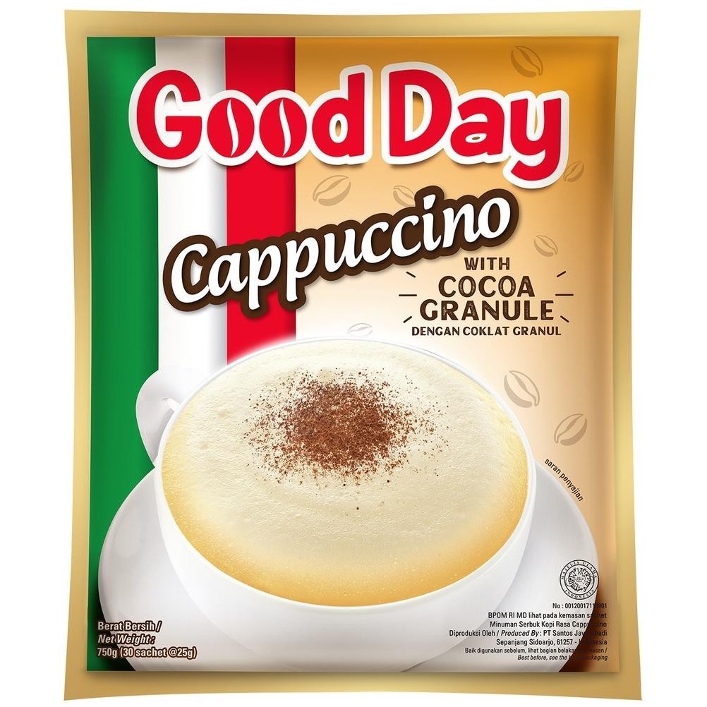 

PROMO CUAN GOOD DAY Cappuccino 25 gr @1pcs /AB-160