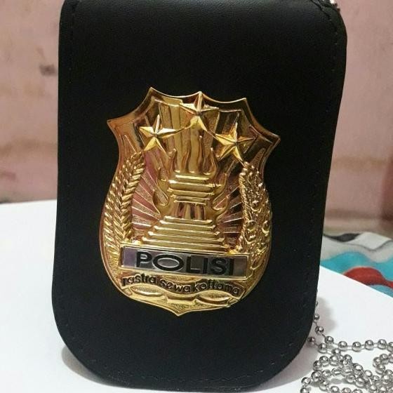 Dompet Name Tag/Kalung Lencana Polisi