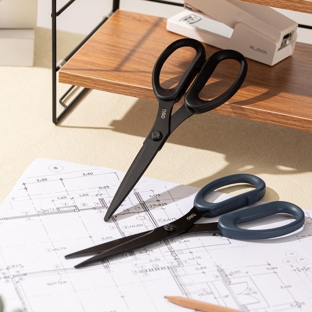 

BISA COD Deli Scissor / Gunting Serbaguna Anti Karat Pisau Tajam EZ50X fx-23