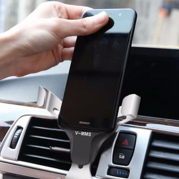 Phone Holder Klip Ac Vent El V Gravitasi Hp Mobil Honda Brv