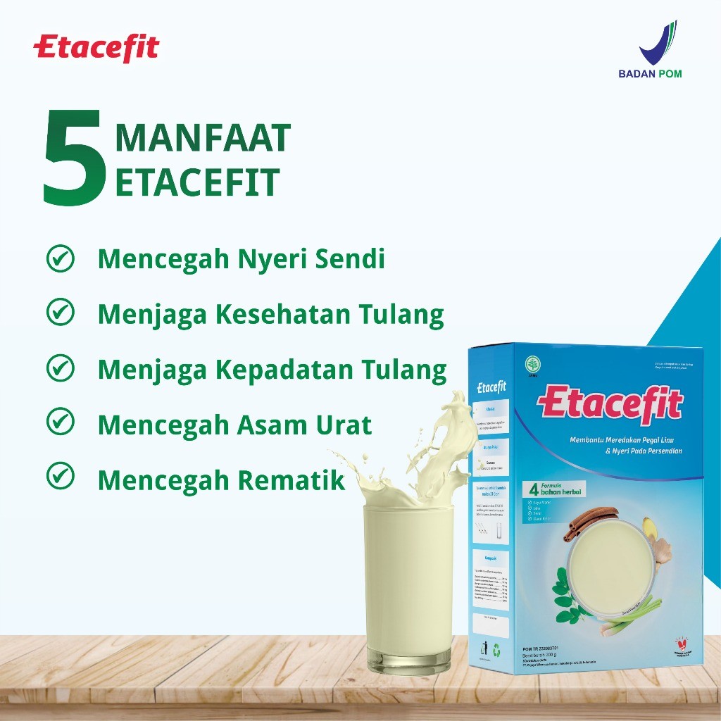 

ETACEFIT - Susu Kambing Untuk Meredakan Pegal Linu (BPOM & HALAL)