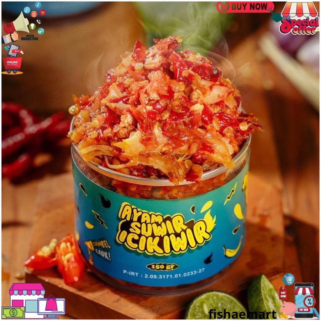 

[3 Varian] Eatsambel Kemasan Icip Mas Yangun 150Gr D Promo 8.8