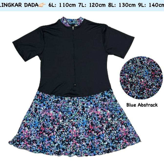 BAJU RENANG DIVING ROK WANITA JUMBO 8L 9L 10L - BAJU RENANG BIG SIZE