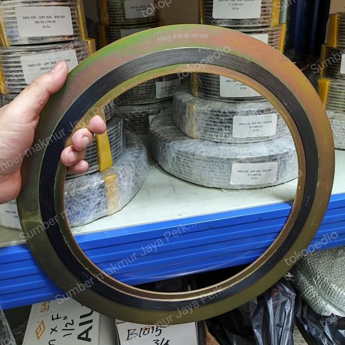 

Spiral Wound Gasket Ansi 300 Carbon Steel 10"Inchi ( Swg Cs # 300 )