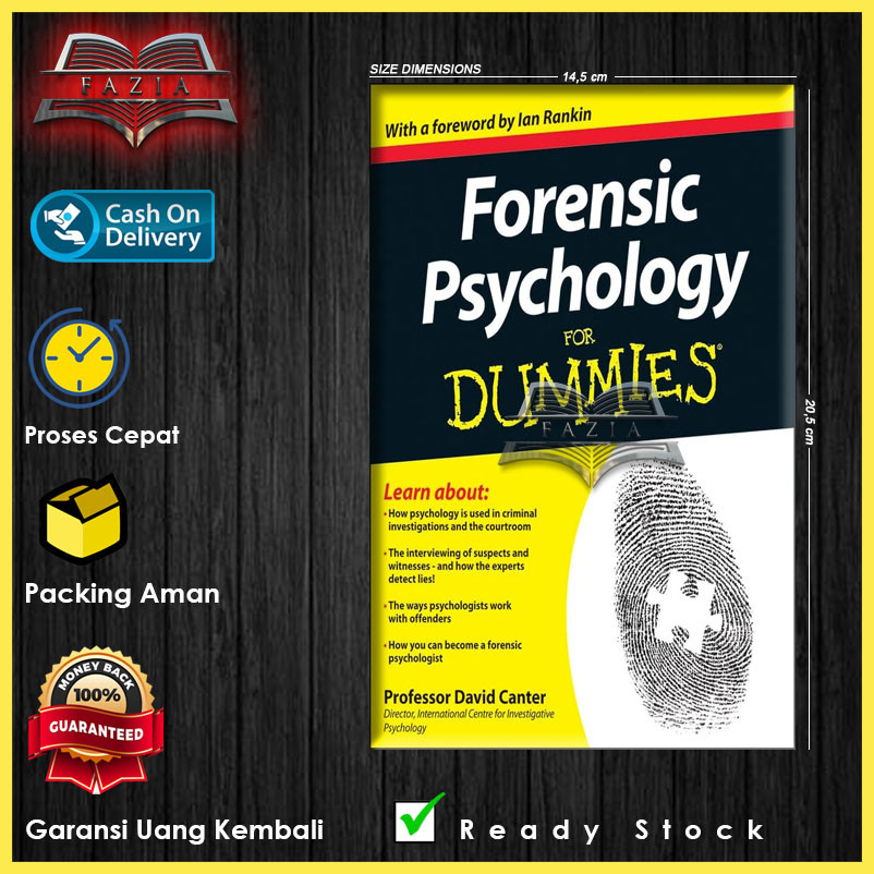 

Forensic Psychology For Dummies by David V. Canter