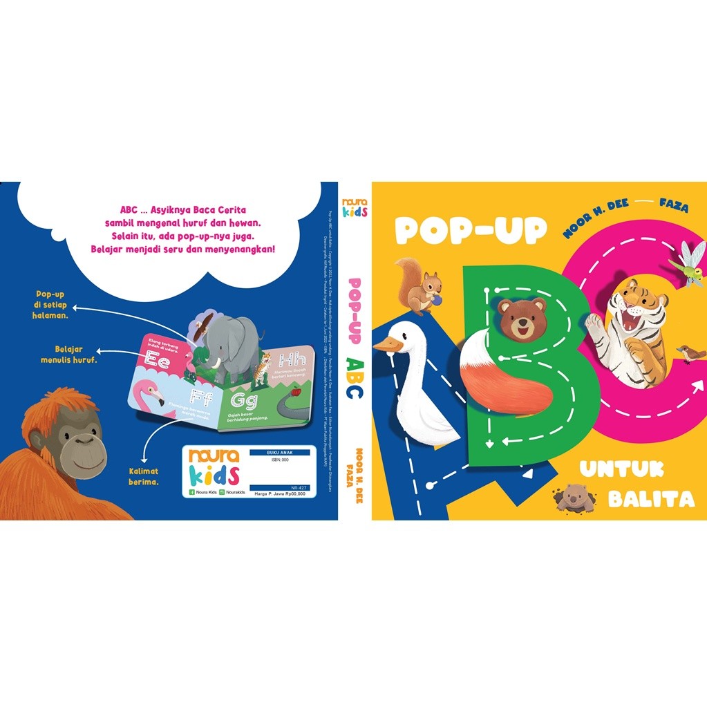 

[Mizan Jakarta] Pop-Up ABC untuk Balita Boardbook