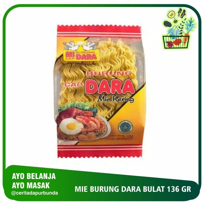 

MIE KERING BURUNG DARA ORIGINAL 136 gram