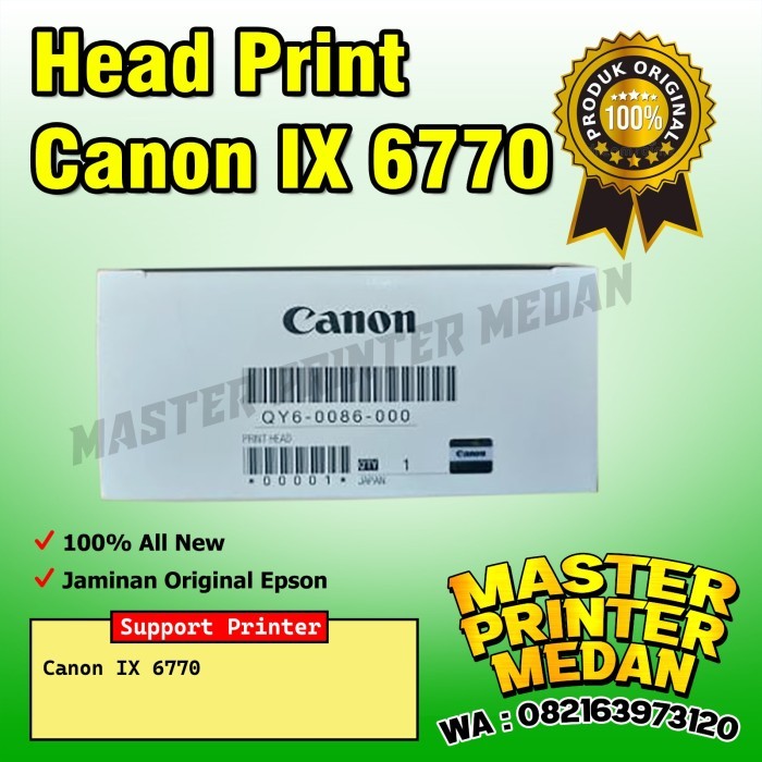 ><><><] Head Print canon IX 6770 original
