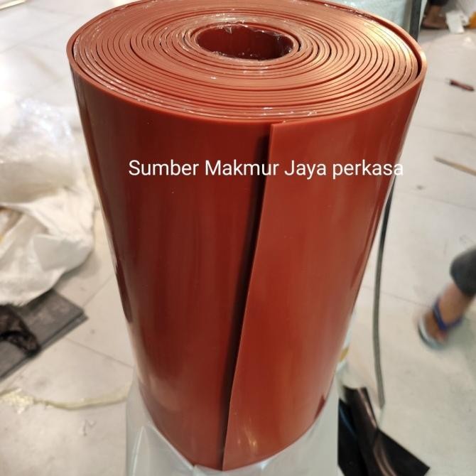 

Rubber Sheet Silicone Merah 5Mm ( Rubber Red Silicone Lembaran )