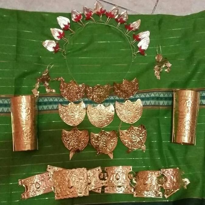 Set Aksesoris Adat Sulawesi Selatan - Baju Bodo (Anak-anak)