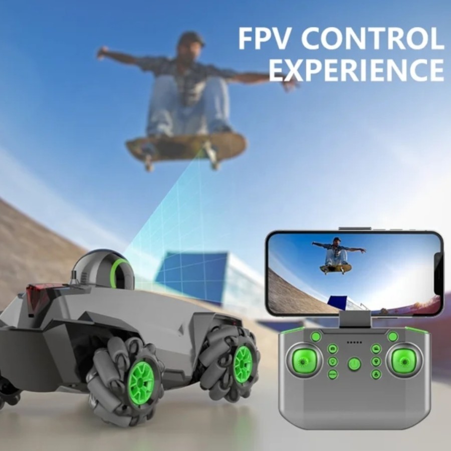 [planet] Mainan Hobi Mobil Kamera Remote Control - RC Camera Creation