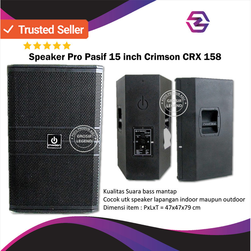 Speaker pro pasif 15 inch Crimson Crx 158