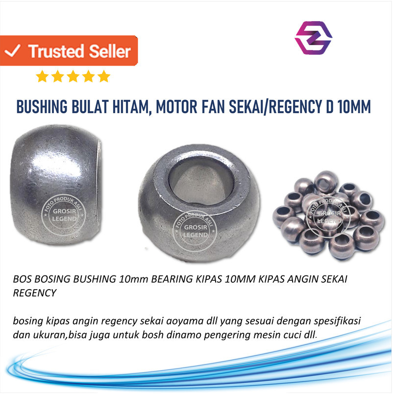 BOS BOSING BUSHING 10mm BEARING KIPAS 10MM KIPAS ANGIN SEKAI REGENCY