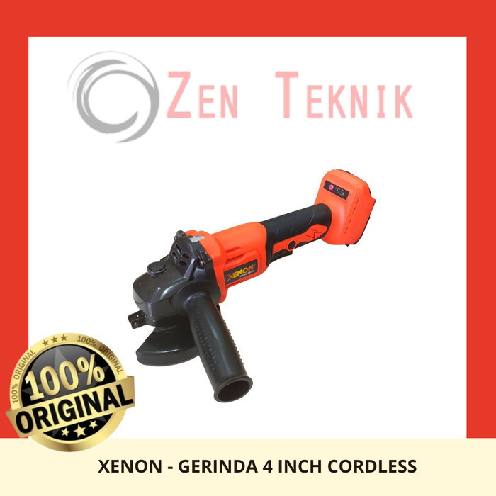 paling diminati] XENON - GERINDA 4 INCH CORDLESS / GERINDA BATERAI CDAG1845-UE