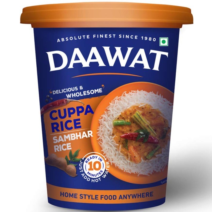 

best produk] DAAWAT CUPPA RICE SAMBHAR 290G / Siap Dalam 10 Menit