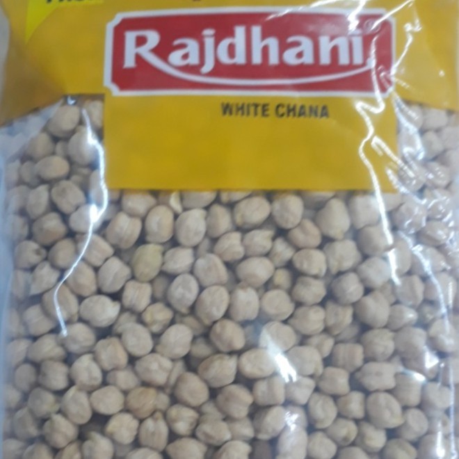 

<<<<<] WHITE CHANA RAJDHANI 500G / Chole / Kacang Kabuli Chana