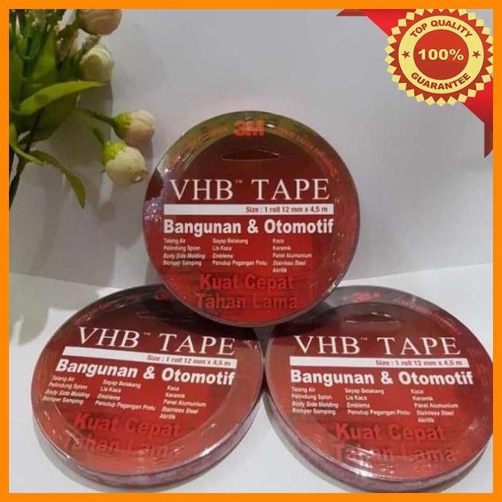 

(dido) vhb tape 4900 double tape 3m ukuran 12mm x 4,5meter