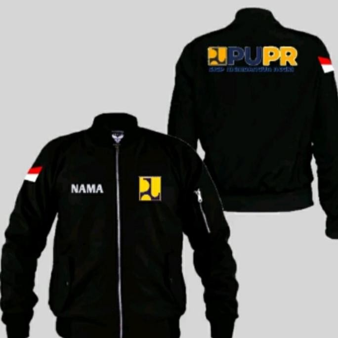 Jual | Baru Jaket Bomber Pupr Jaket Pekerjaan Umum Jaket Pupr Jaket Dinas Pupr