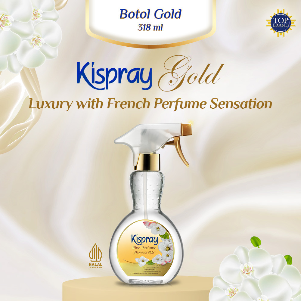 Kispray Botol Gold 318 ml