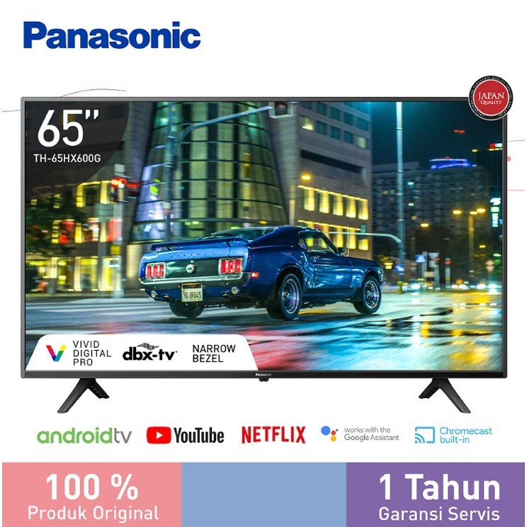 Panasonic TH-65HX600G Smart Android LED TV 4K HDR [65 Inch]